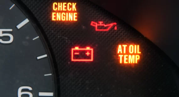 Instrument panel warning lights
