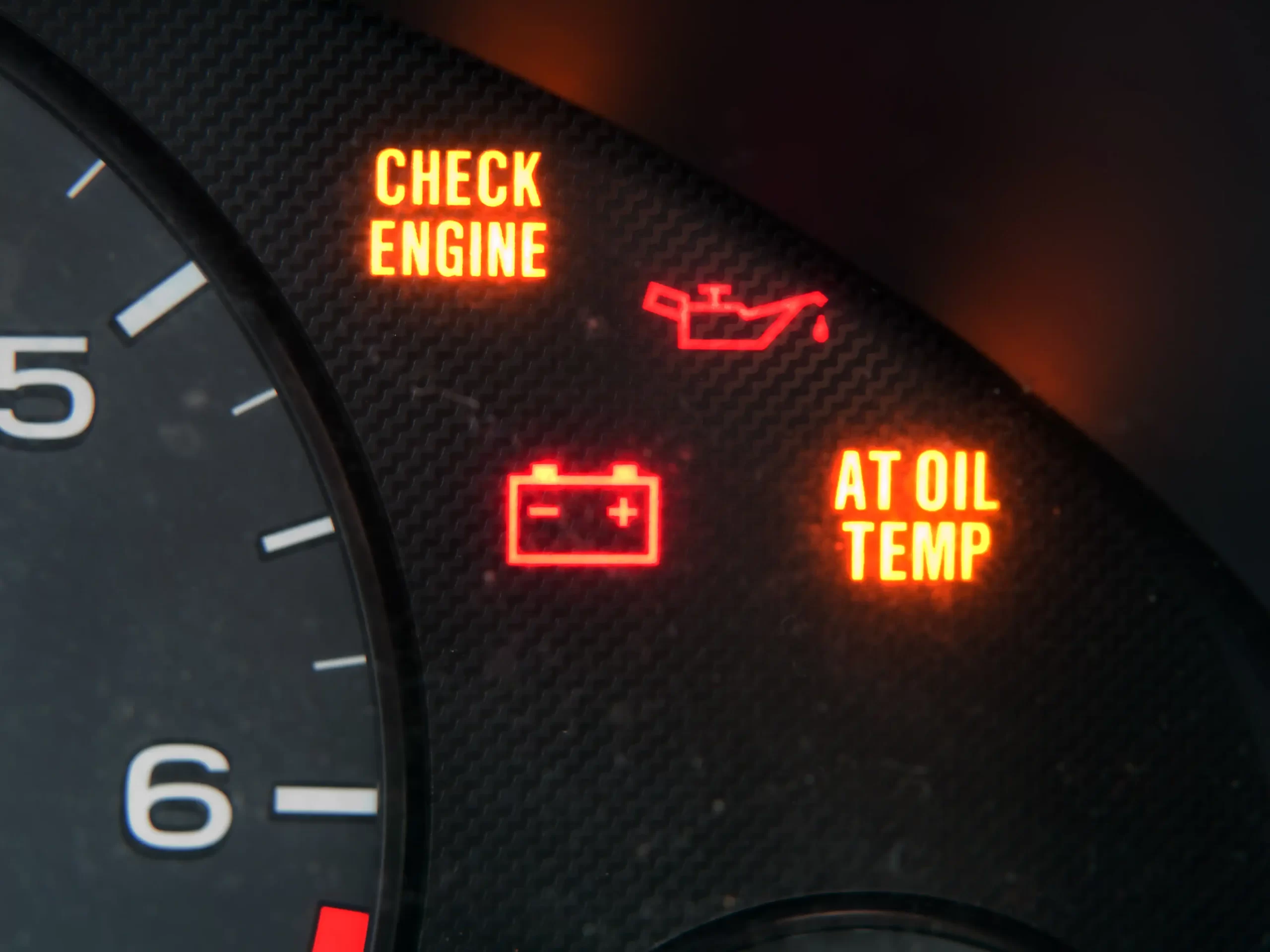 Instrument panel warning lights